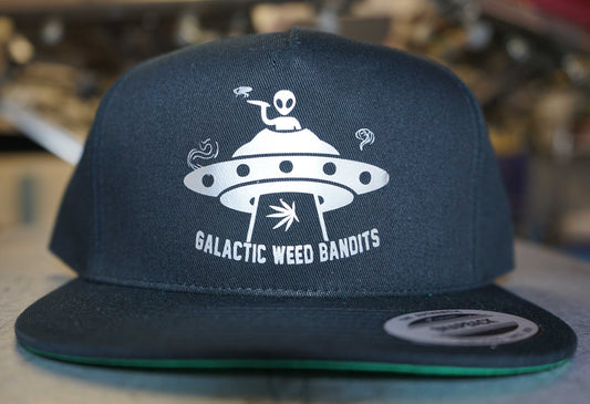 'Galactic Weed Bandits' (Silver) Design - Hat