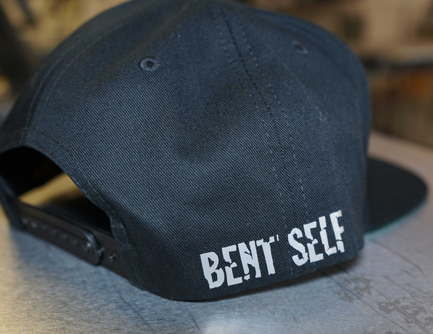 Bent Self 'Galactic Weed Bandits Solo Alien' (Snapback Hat) blk with silver